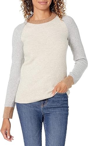 Women’s Classic-Fit Soft Touch Long-Sleeve Crewneck Sweater (Available in Plus Size)